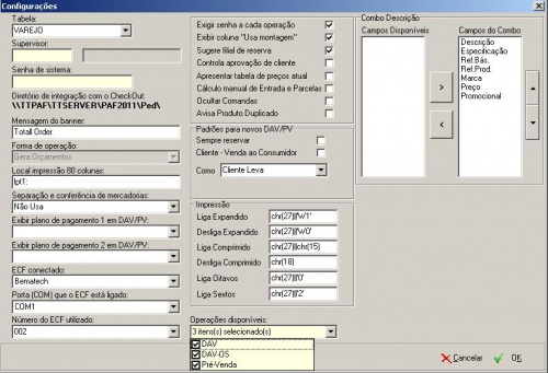 Arquivo Eletrônico de DAV Emitidos.